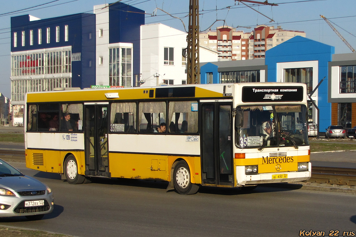 Алтайский край, Mercedes-Benz O405 № АС 650 22