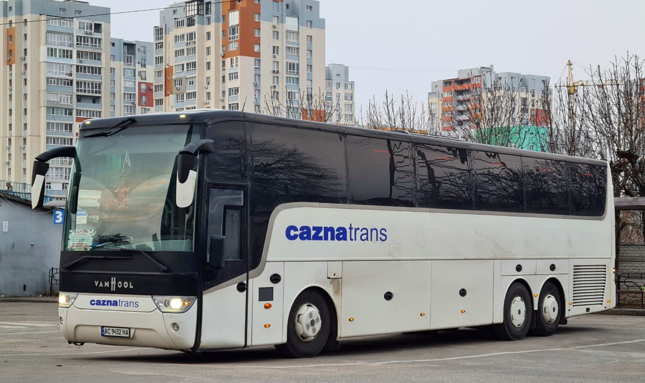 Волынская область, Van Hool TX16 Acron № AC 9432 HA