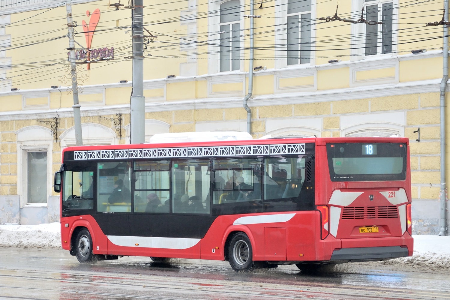 Тульская область, ПАЗ-422320-04 "Citymax 9" № 221