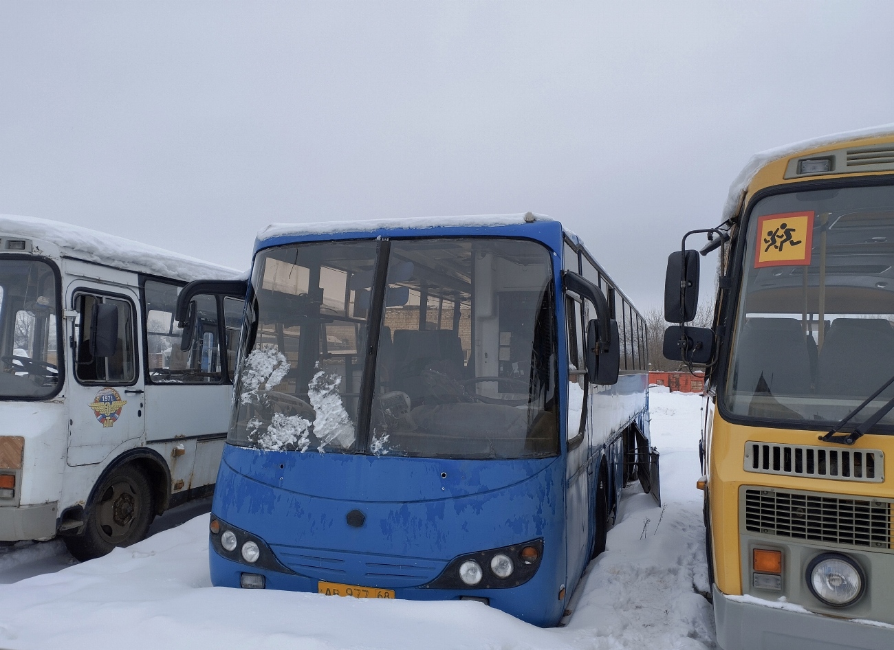 Тамбовская область, МАРЗ-5277-01 № АВ 977 68