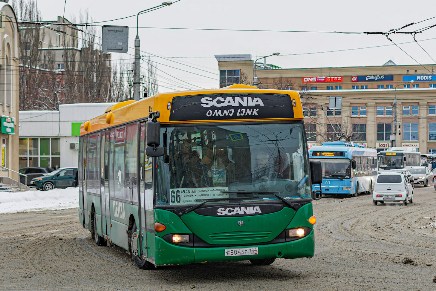 Пензенская область, Scania OmniLink I (Скания-Питер) № Е 804 АР 164