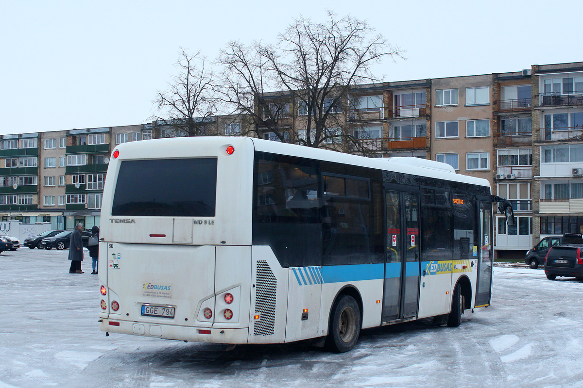 Litauen, TEMSA MD9 LE Nr. 80