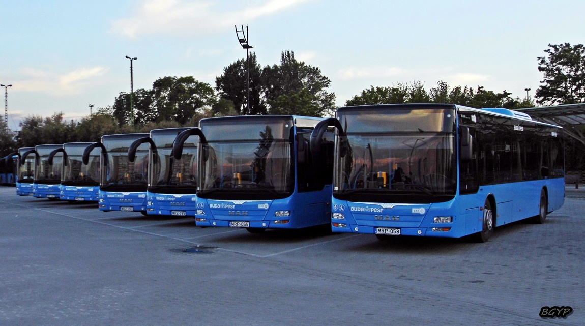 Венгрия, MAN A21 Lion's City NL283 № MRP-058