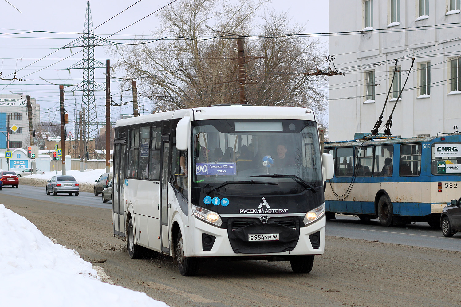 Кировская область, ПАЗ-320415-04 "Vector Next" № В 954 УР 43