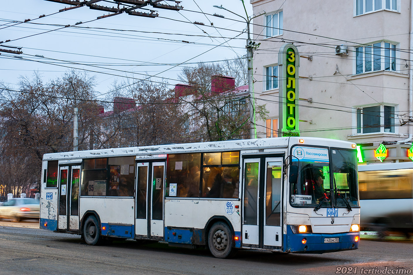 Omsk region, NefAZ-5299-20-15 Nr. 227