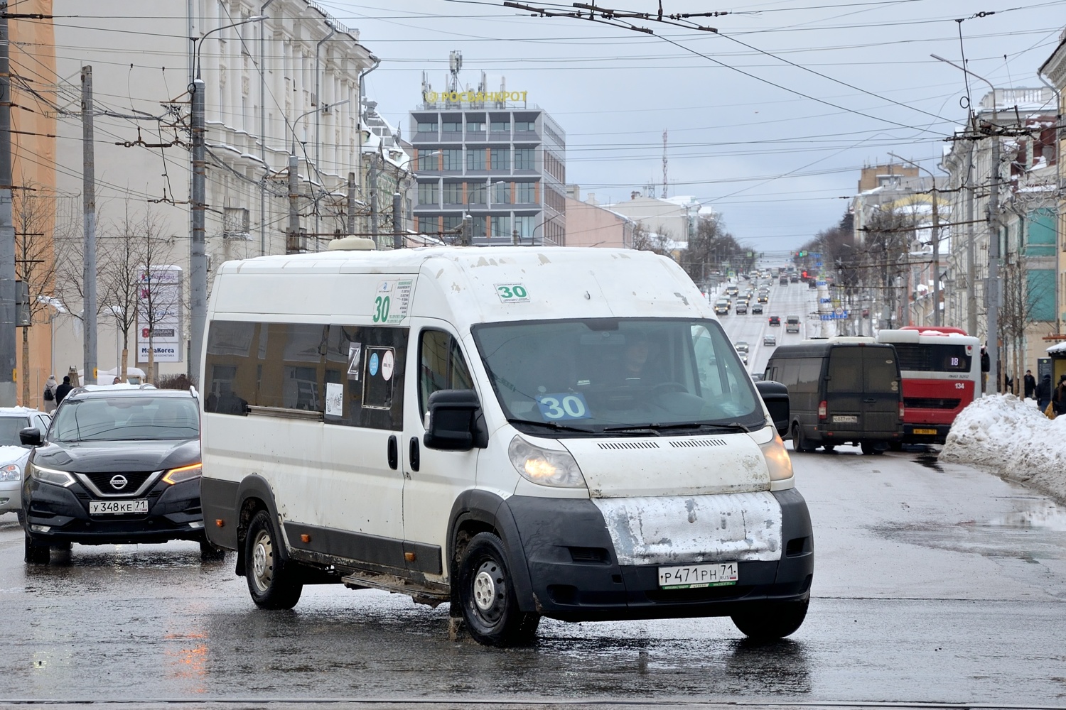 Тульская область, Авто Вектор 454222 (Citroёn Jumper) № Р 471 РН 71