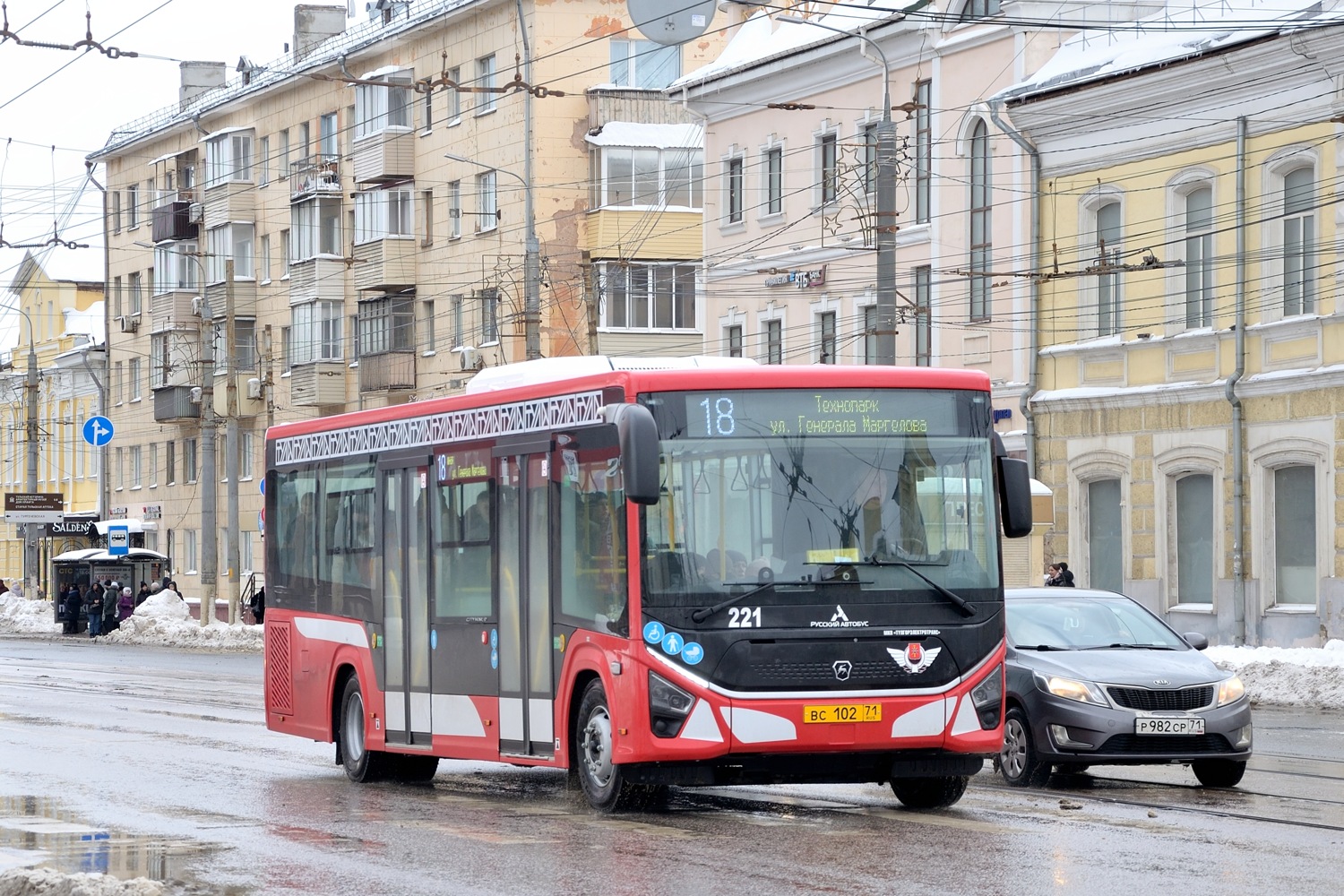 Тульская область, ПАЗ-422320-04 "Citymax 9" № 221