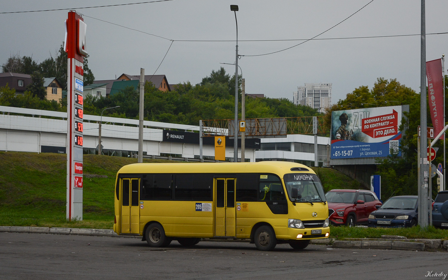 Алтайский край, Hyundai County № В 578 АК 122