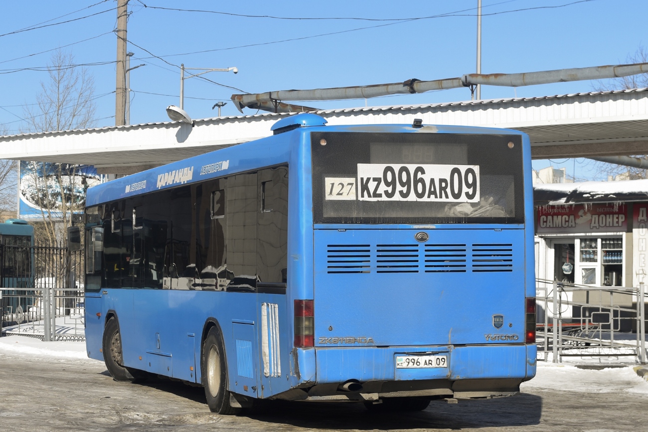 Карагандинская область, Yutong ZK6118HGA № 996 AR 09