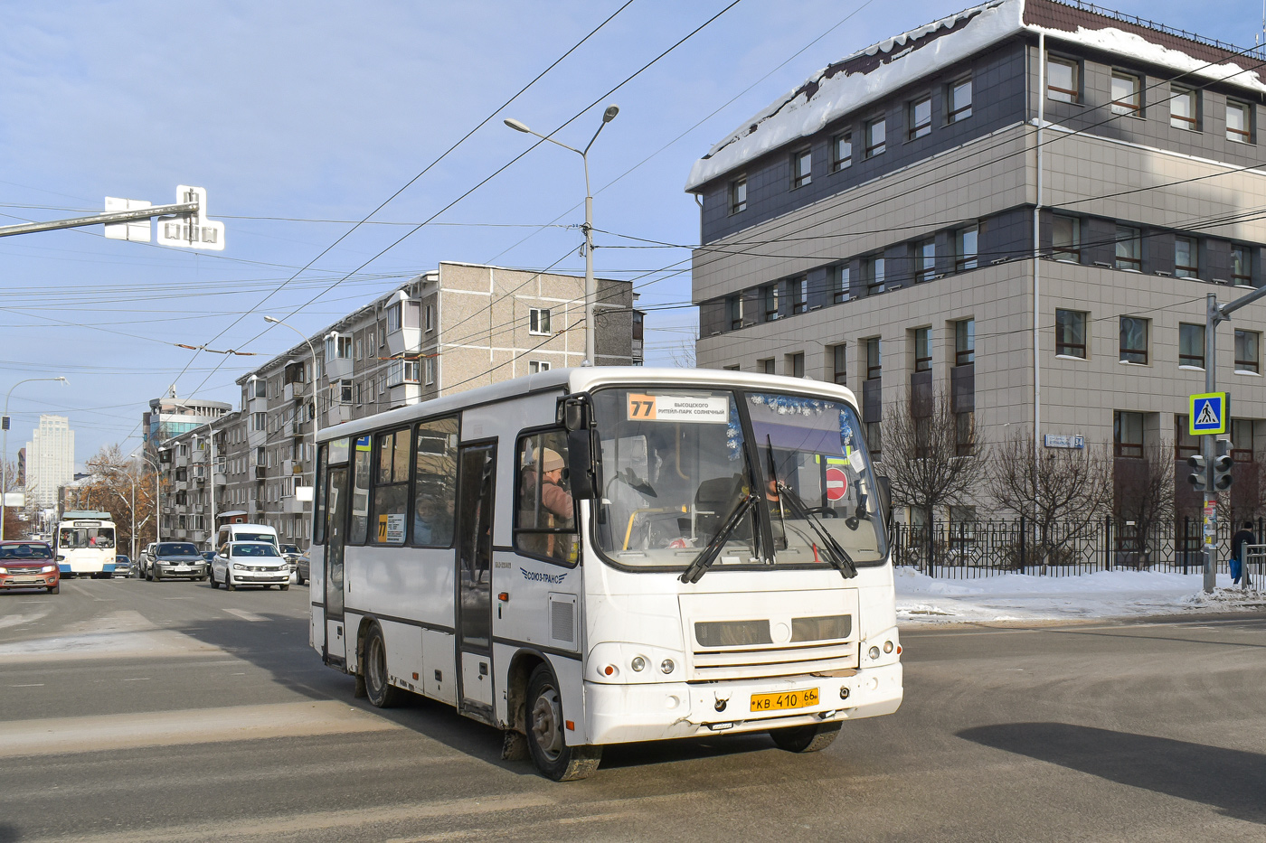 Свердловская область, ПАЗ-320402-05 № КВ 410 66