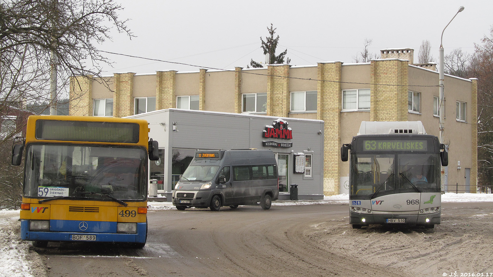 Литва, Mercedes-Benz O405N2 № 499; Литва, Solaris Urbino III 12 CNG № 968; Литва — Конечные пункты, автобусные вокзалы