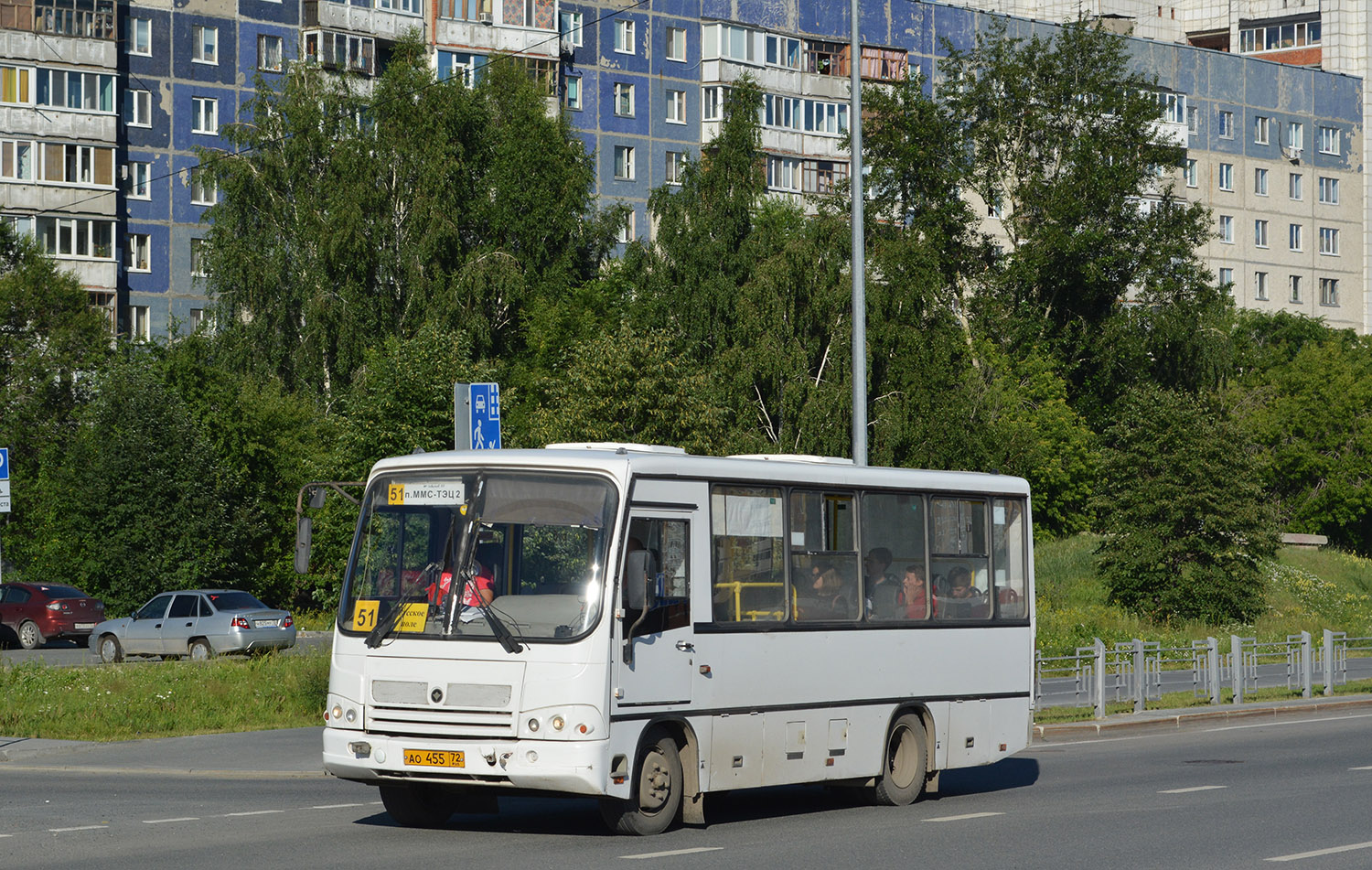 Тюменская область, ПАЗ-320402-05 № АО 455 72