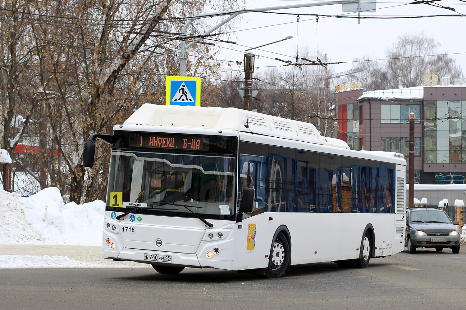 Кировская область, ЛиАЗ-5292.67 (CNG) № В 740 ХН 43