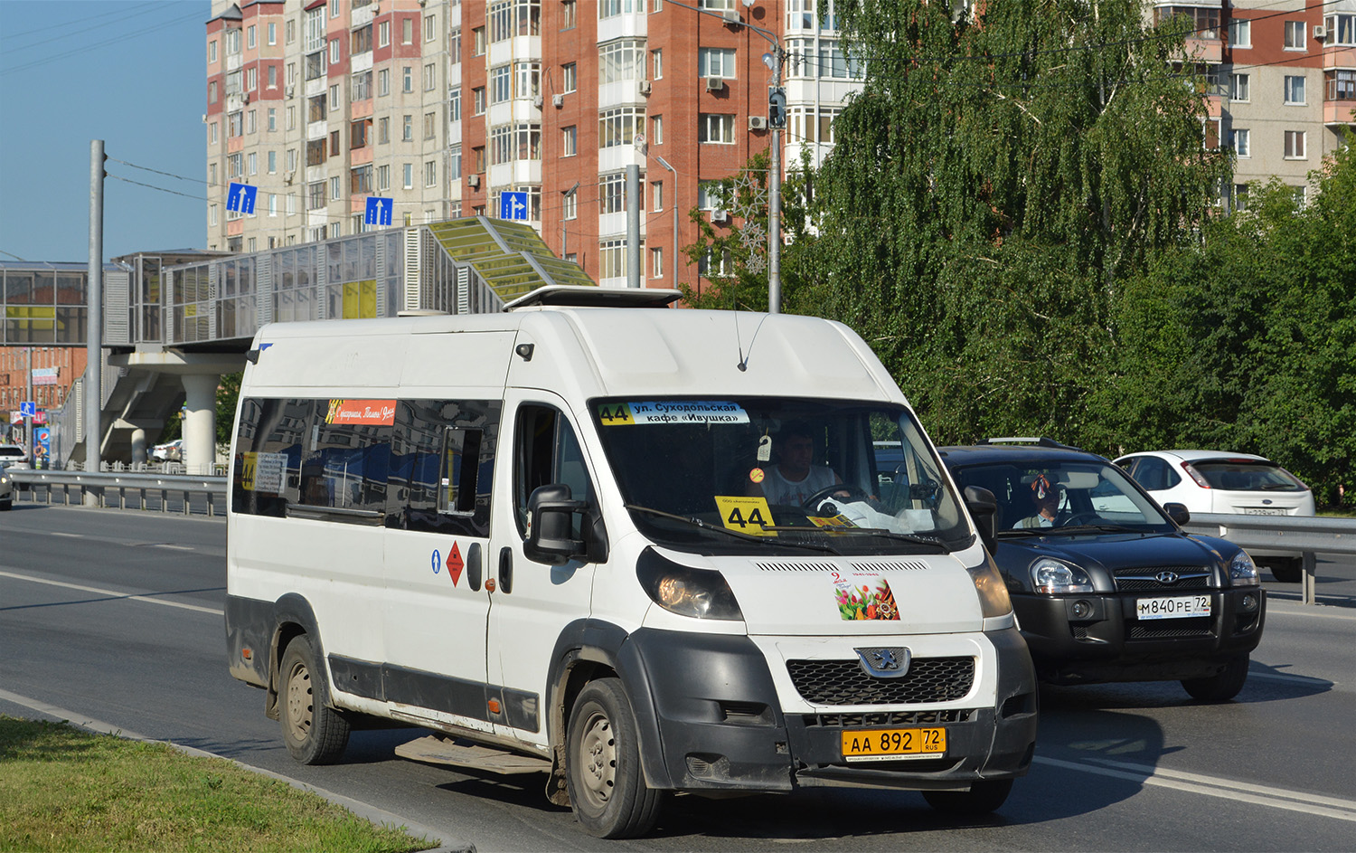 Тюменская область, Нижегородец-2227SK (Peugeot Boxer) № АА 892 72