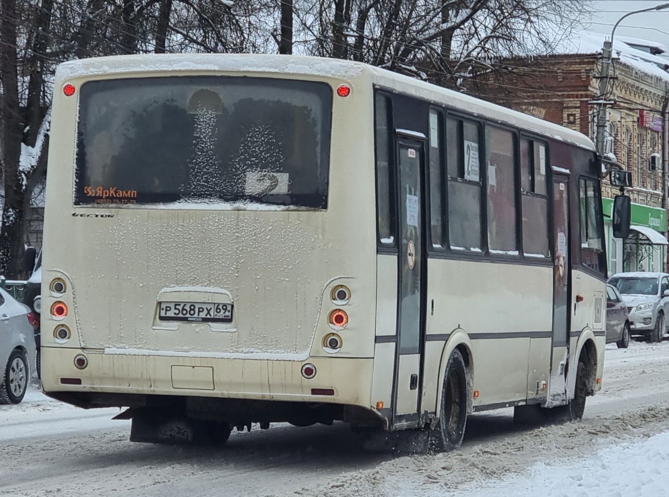 Тверская область, ПАЗ-320412-04 "Вектор" № Р 568 РХ 69