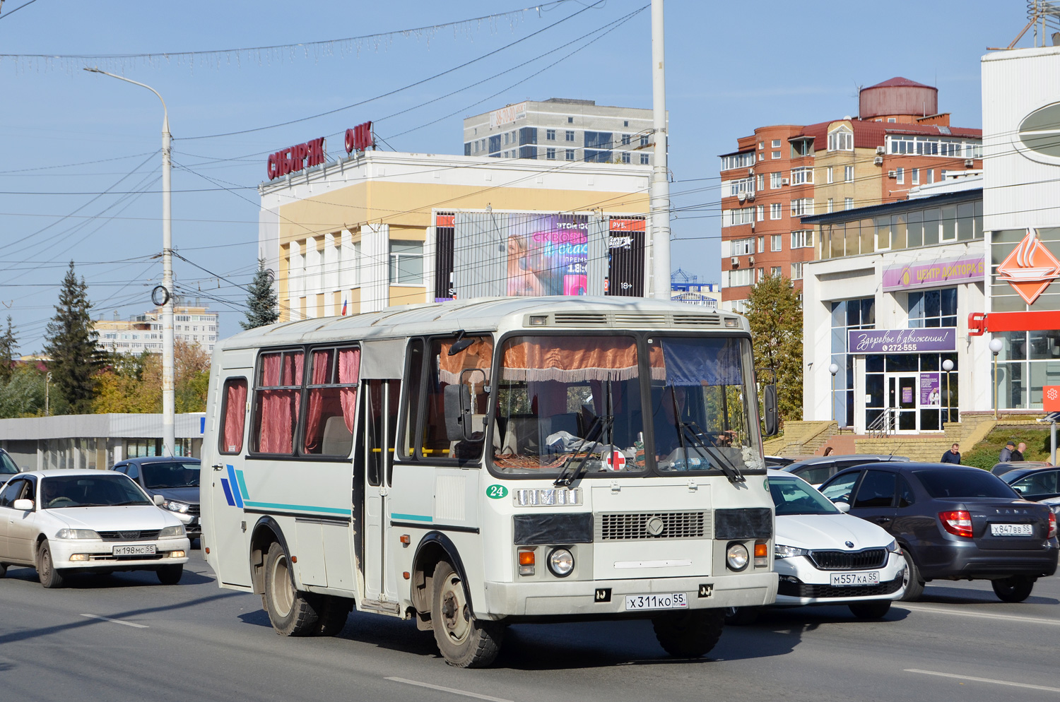 Омская область, ПАЗ-32053 № 24