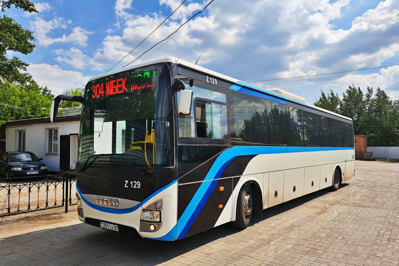 Астана, IVECO Crossway LINE 13M (СарыаркаАвтоПром) № Z129