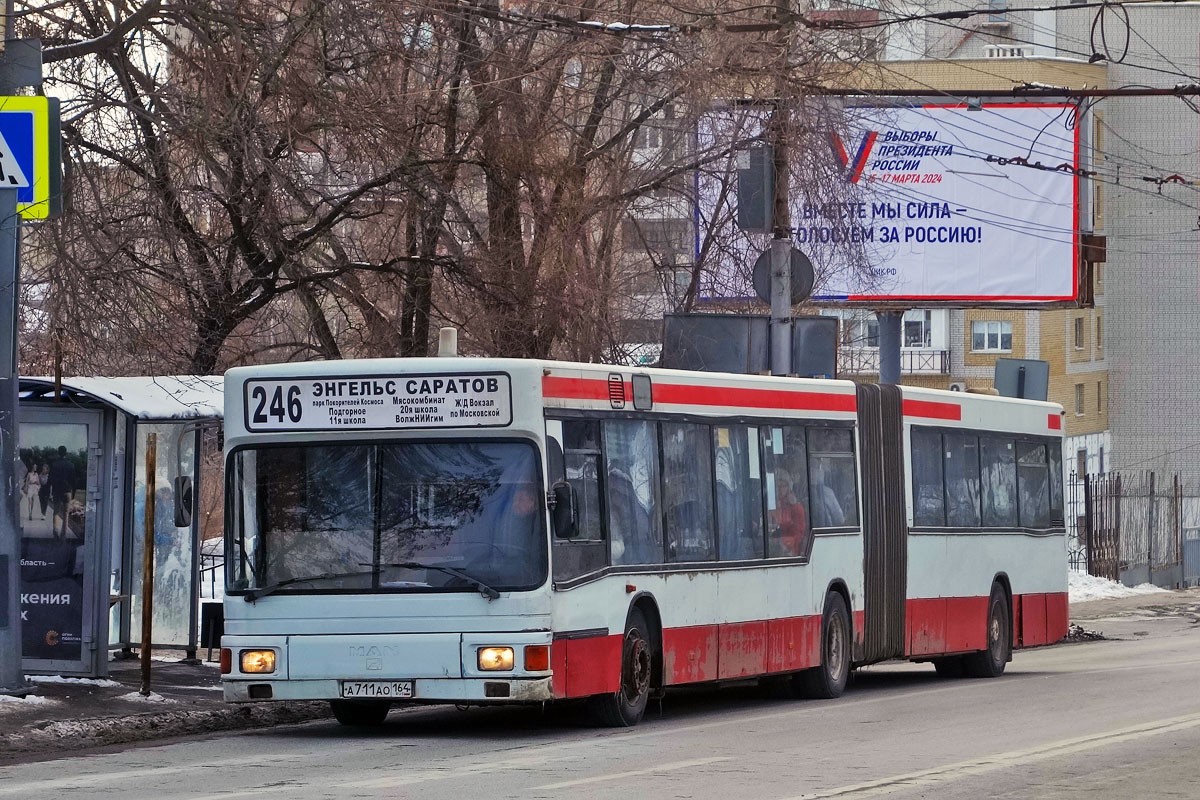 Saratov region, MAN A11 NG272 # А 711 АО 164