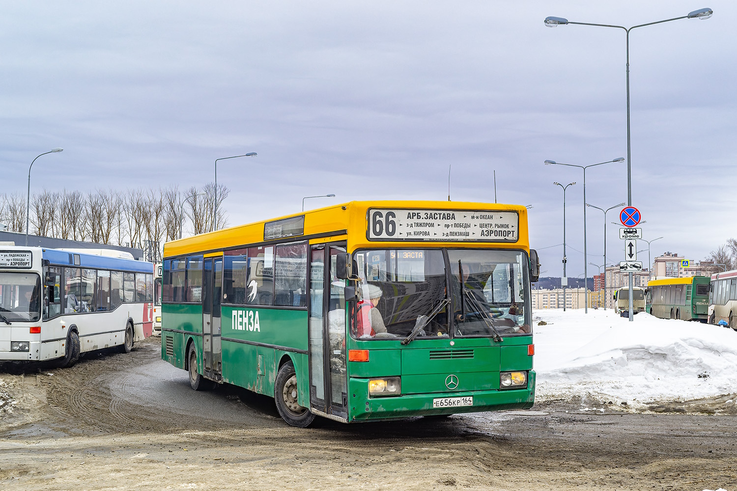 Пензенская область, Mercedes-Benz O405 № Е 656 КР 164