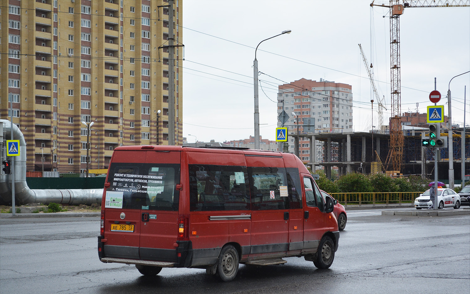 Тюменская область, FIAT Ducato 244 CSMMC-RLL, -RTL № АЕ 785 72