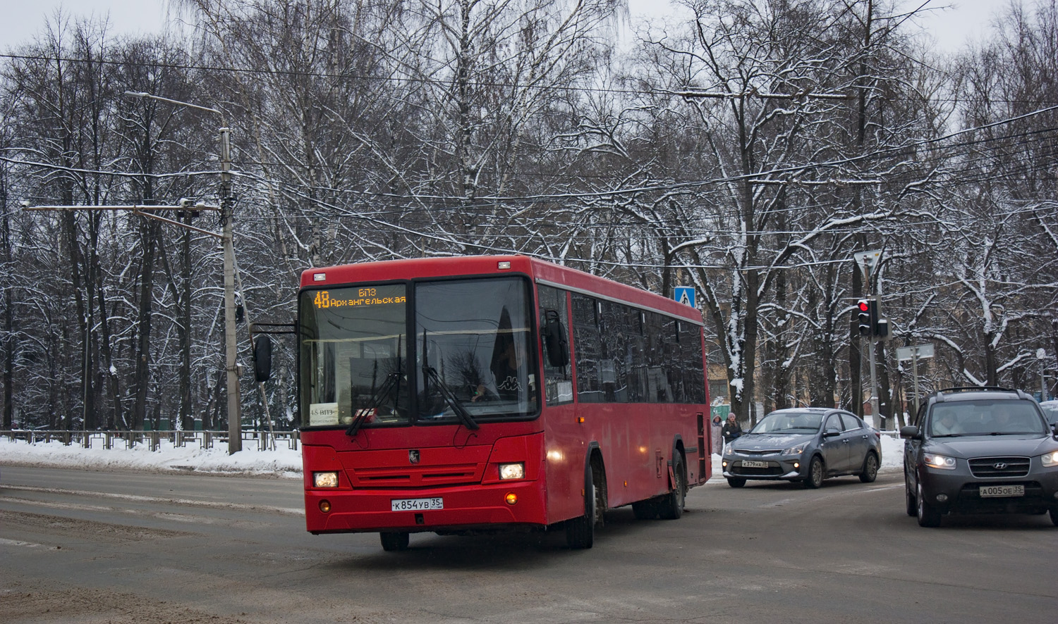 Вологодская область, НефАЗ-5299-30-32 № К 854 УВ 35