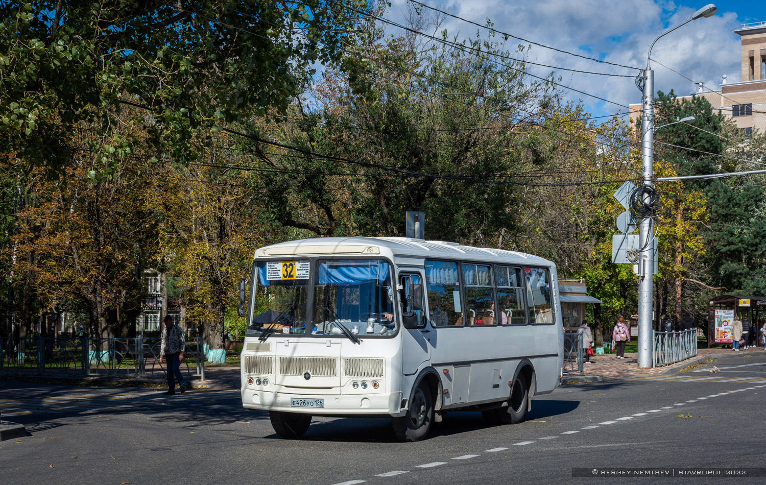 Ставропольский край, ПАЗ-32054 № Е 426 УО 126