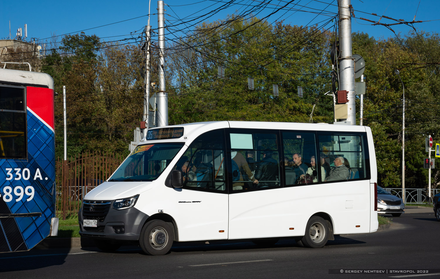 Ставропольский край, ГАЗ-A68R52 City № М 422 КХ 126