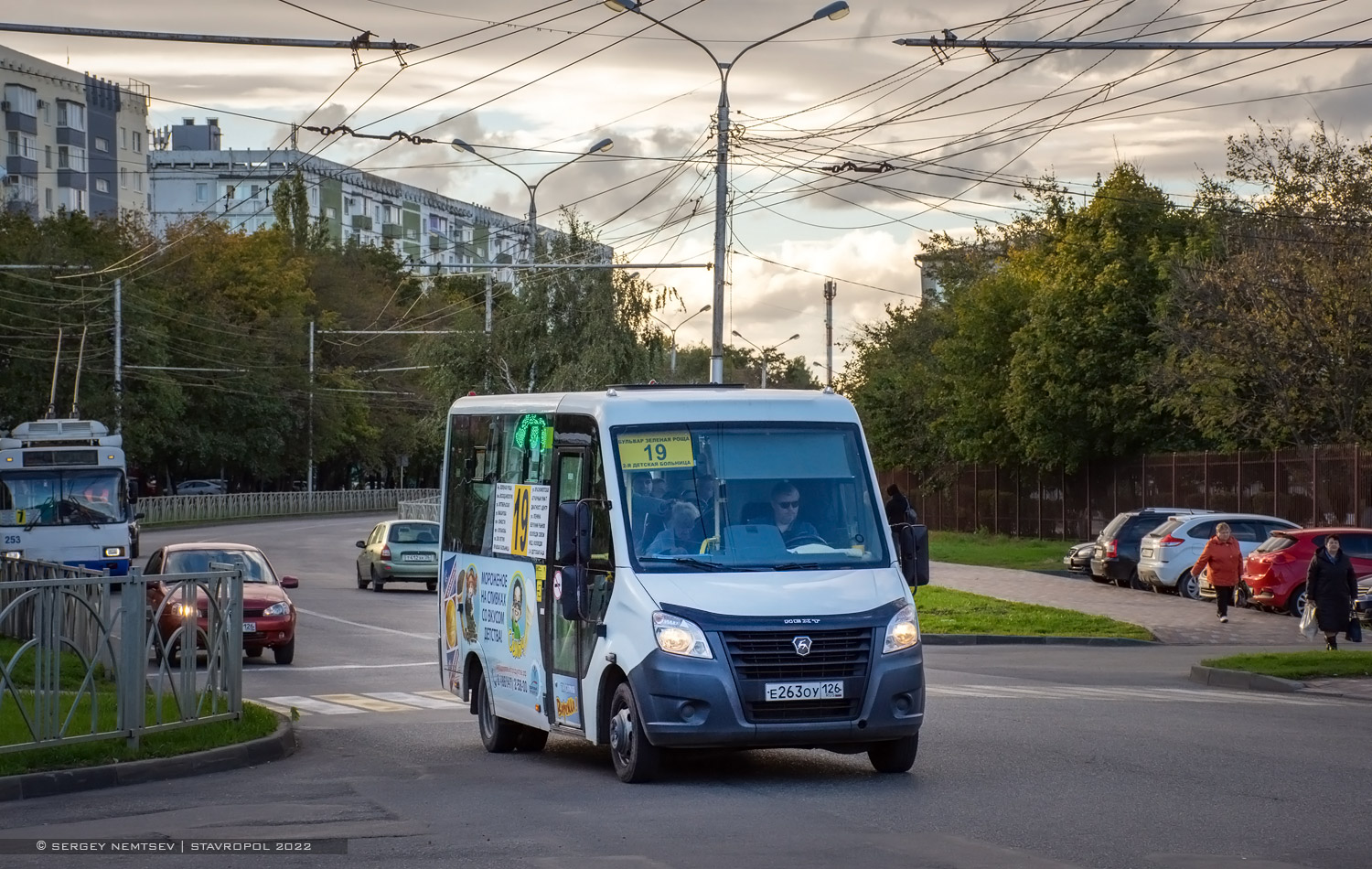 Ставропольский край, ГАЗ-A64R42 Next № Е 263 ОУ 126