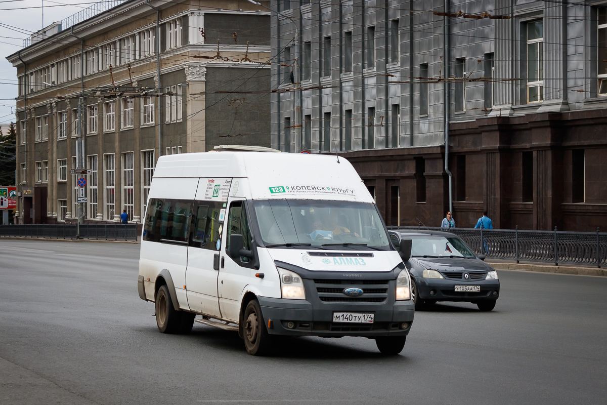 Челябинская область, Нижегородец-222702 (Ford Transit) № М 140 ТУ 174