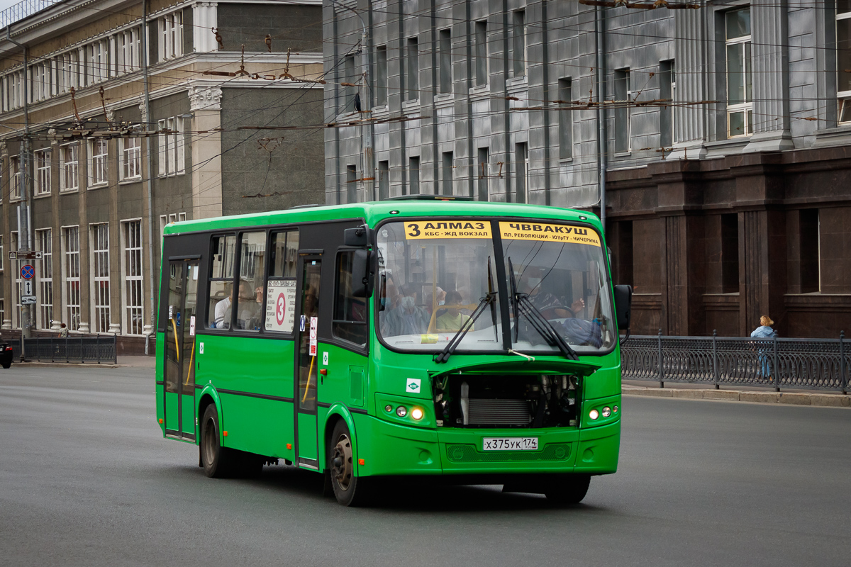 Челябинская область, ПАЗ-320414-14 "Вектор" № Х 375 УК 174
