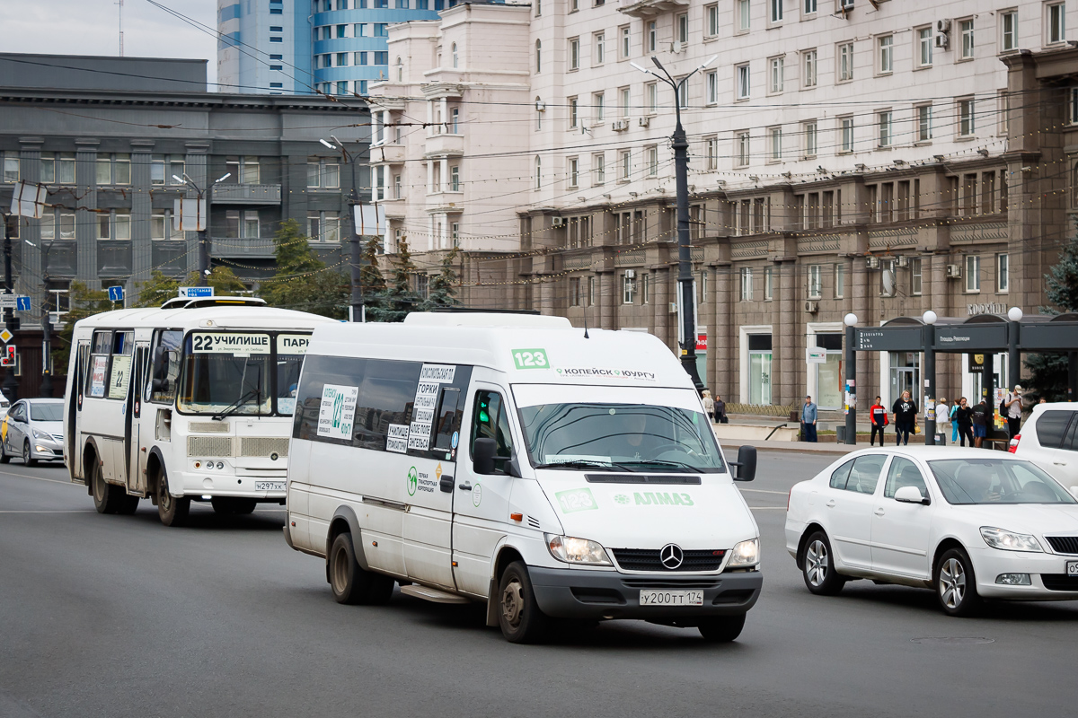 Челябинская область, Луидор-223237 (MB Sprinter Classic) № У 200 ТТ 174