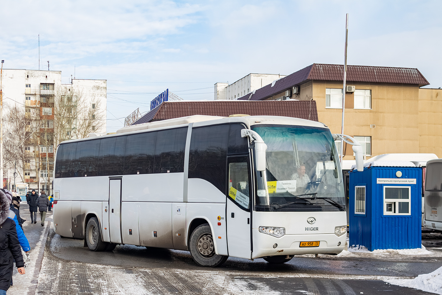 Тюменская область, Higer KLQ6129Q № АО 958 72