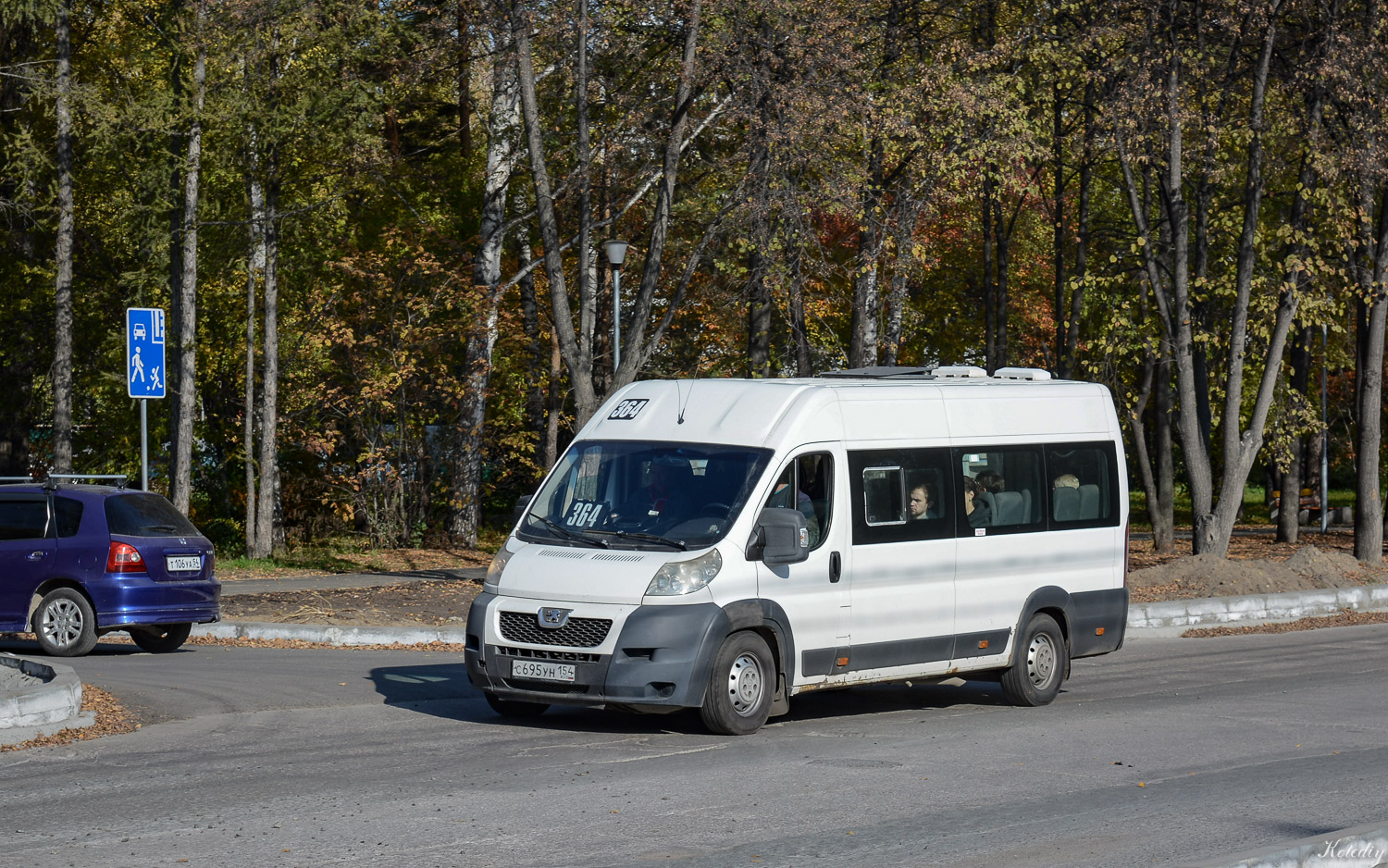 Новосибирская область, Промтех-22437* (Peugeot Boxer) № С 695 УН 154