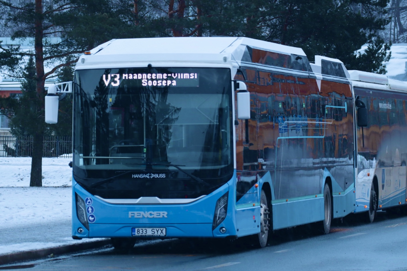 Estonia, Fencer f1 Integral EV № 833 SYX