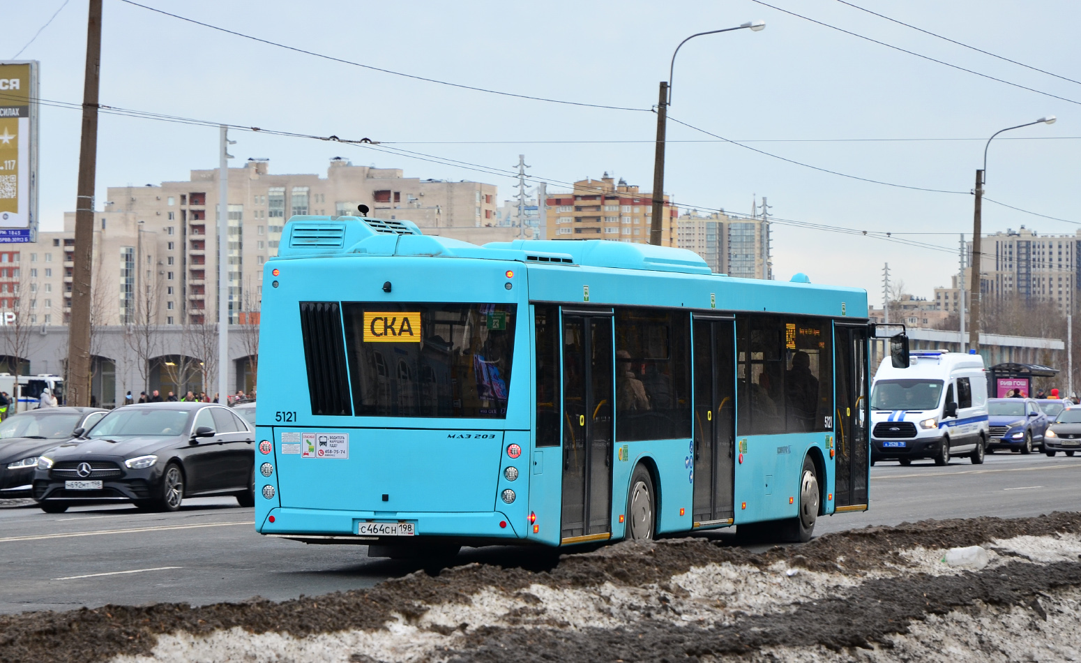 Санкт-Петербург, МАЗ-203.047 № 5121