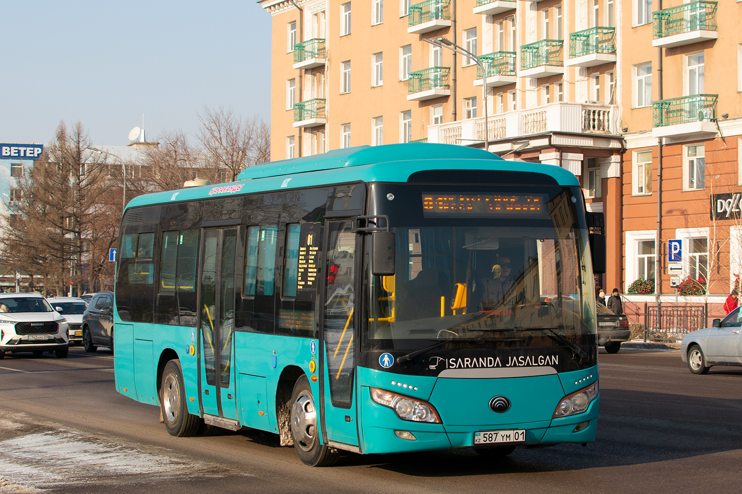 Карагандинская область, Yutong ZK6852HG (СарыаркаАвтоПром) № 587 YM 01