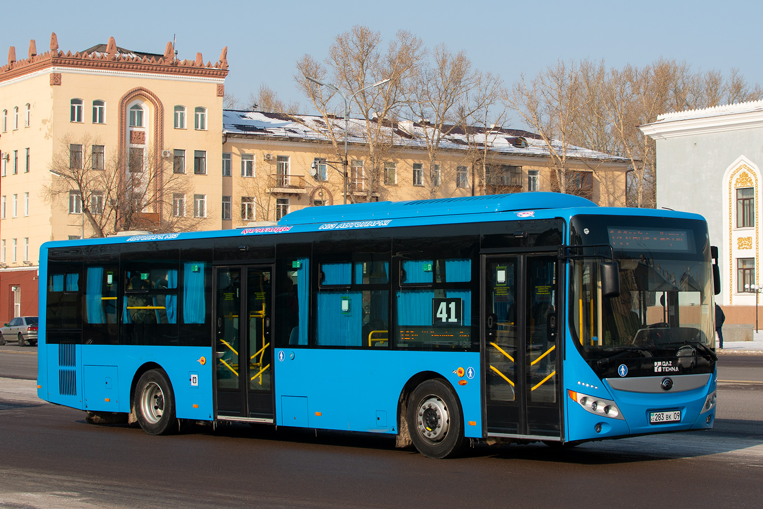 Карагандинская область, Yutong ZK6118HGA (QazTehna) № 283 BK 09