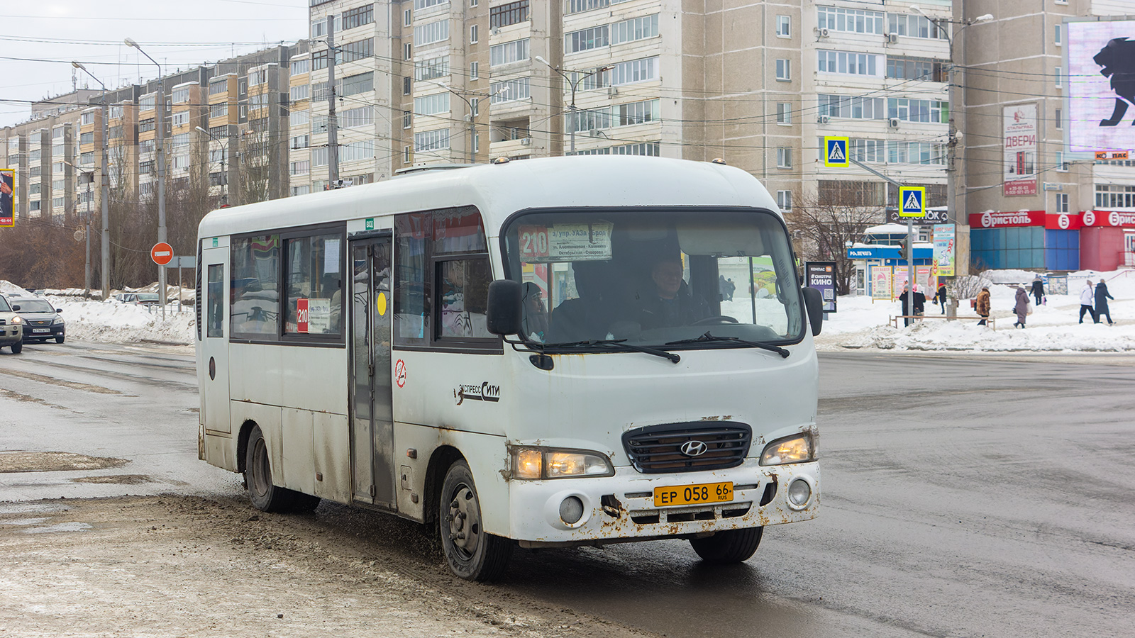 Свердловская область, Hyundai County LWB (ТагАЗ) № ЕР 058 66