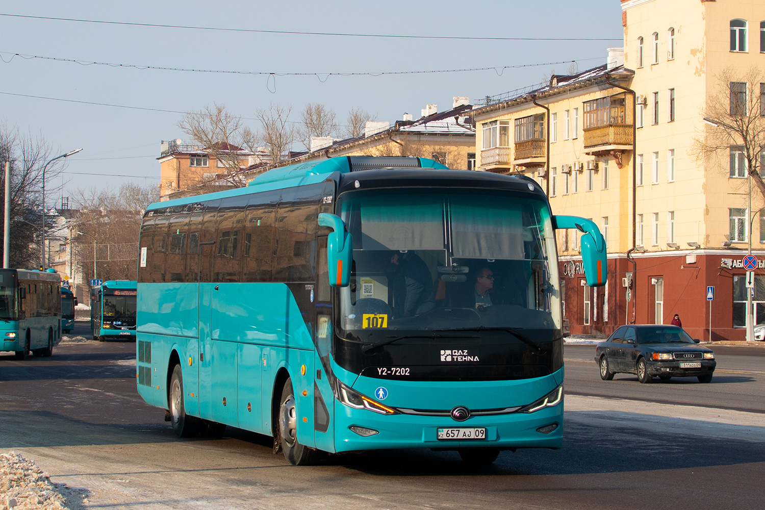 Карагандинская область, Yutong ZK6127HQ (QazTehna) № Y2-7202