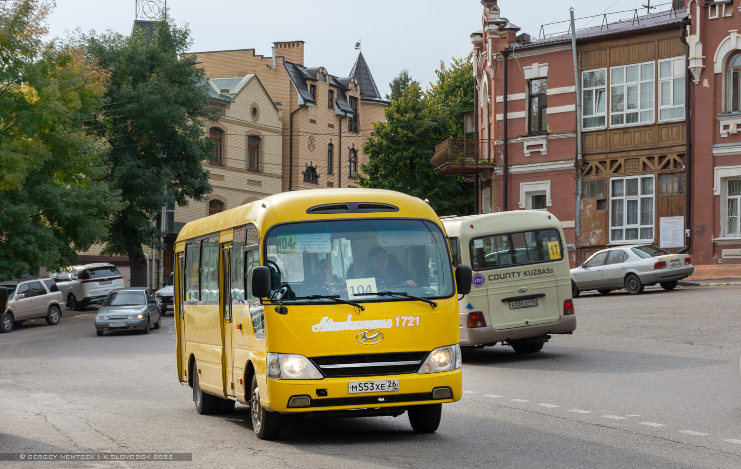 Ставропольский край, Hyundai County Kuzbass № М 553 ХЕ 26