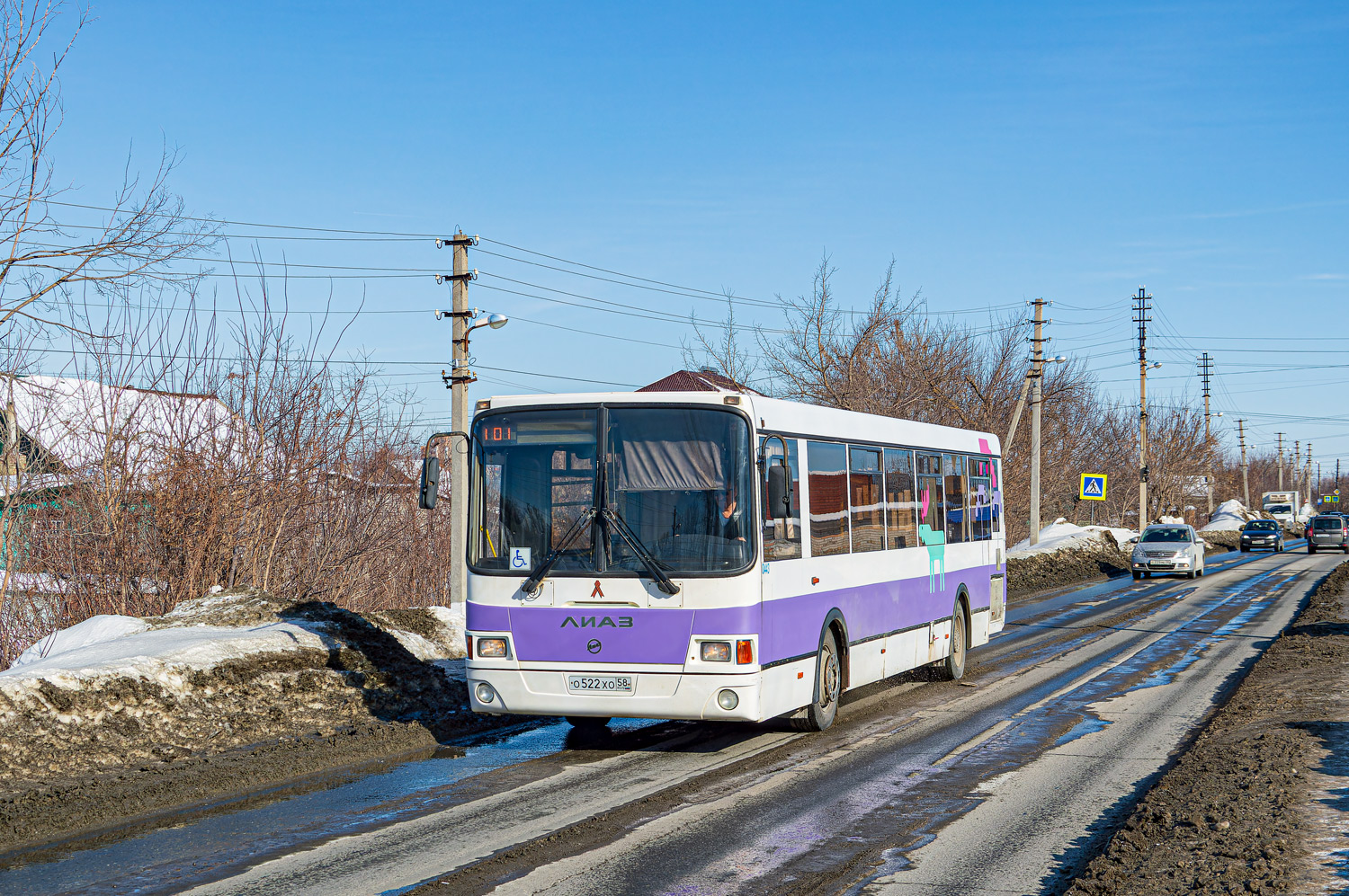 Пензенская область, ЛиАЗ-5293.60 № 443