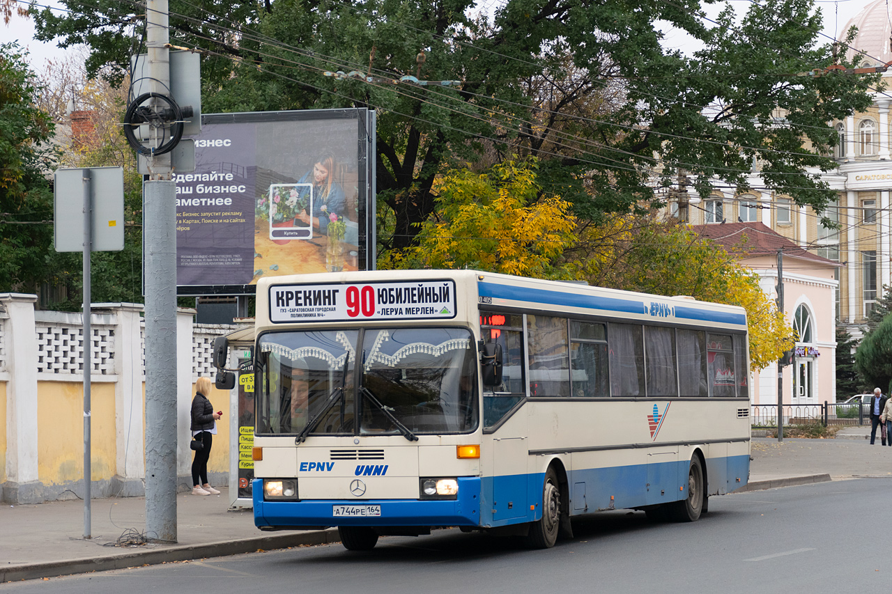 Саратовская область, Mercedes-Benz O405 № А 744 РЕ 164