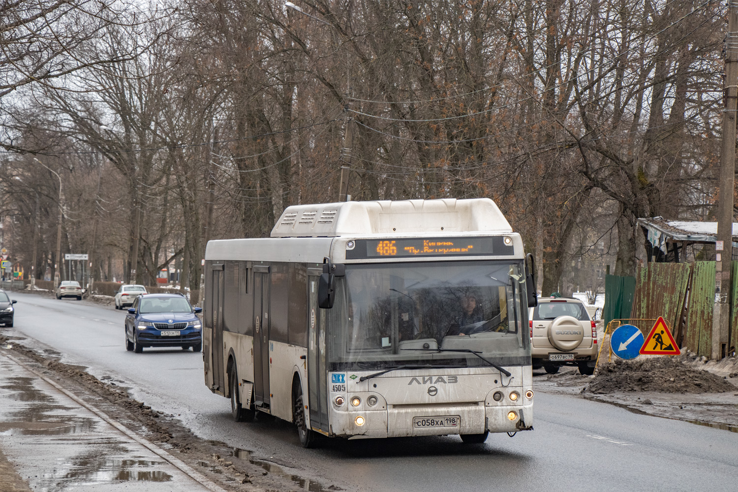 Saint Petersburg, LiAZ-5292.67 (CNG) # 4505