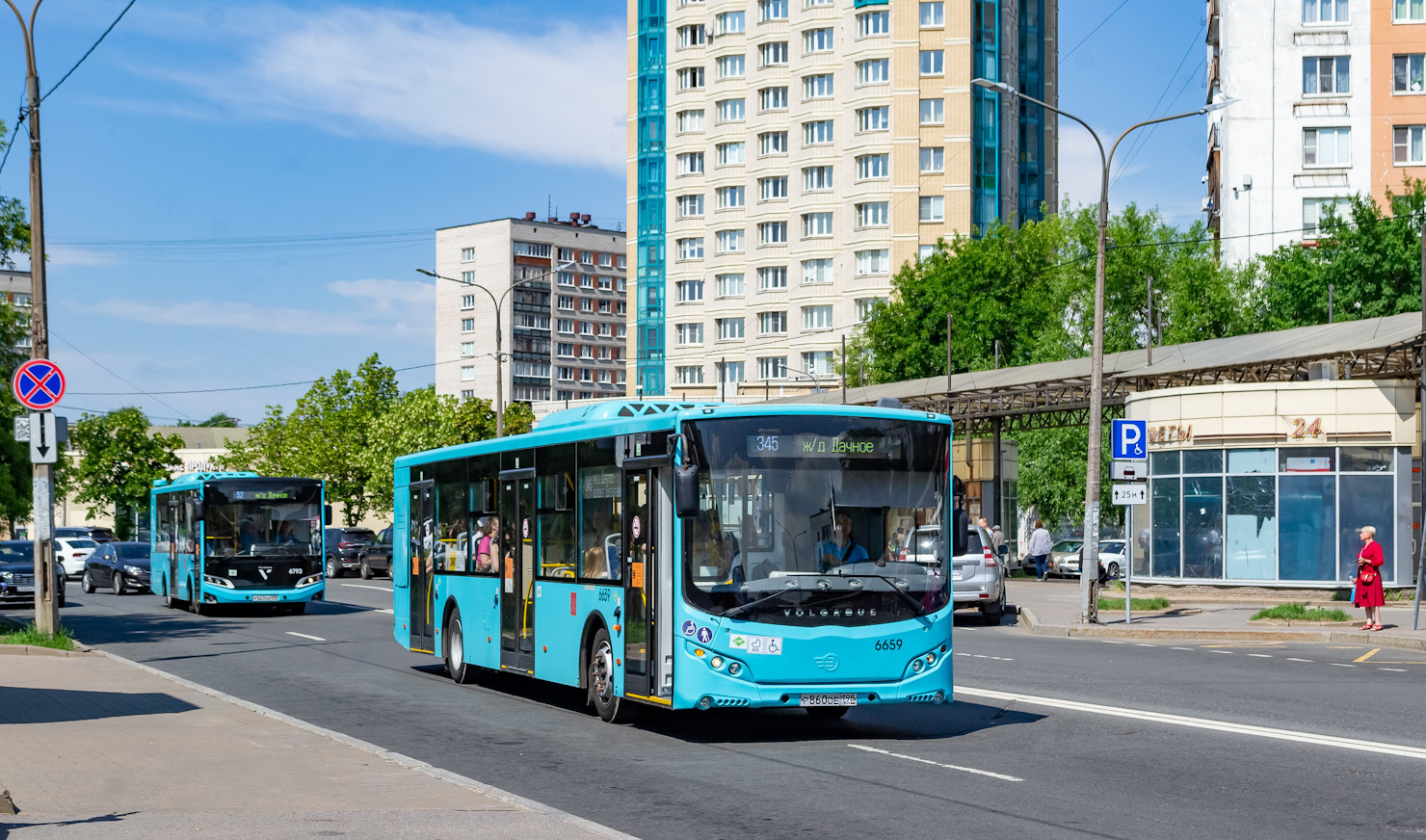 Санкт-Петербург, Volgabus-5270.G4 (LNG) № 6659