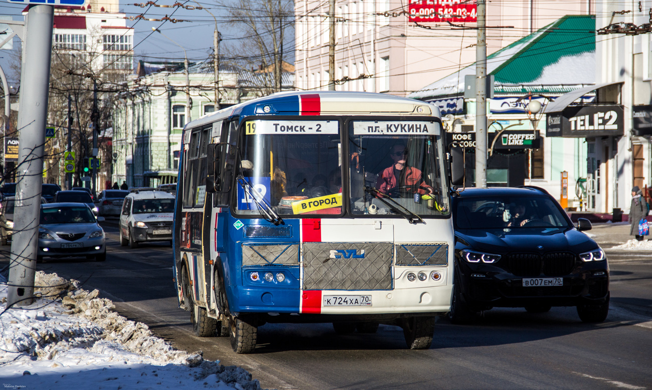 Томская область, ПАЗ-32054 № К 724 ХА 70