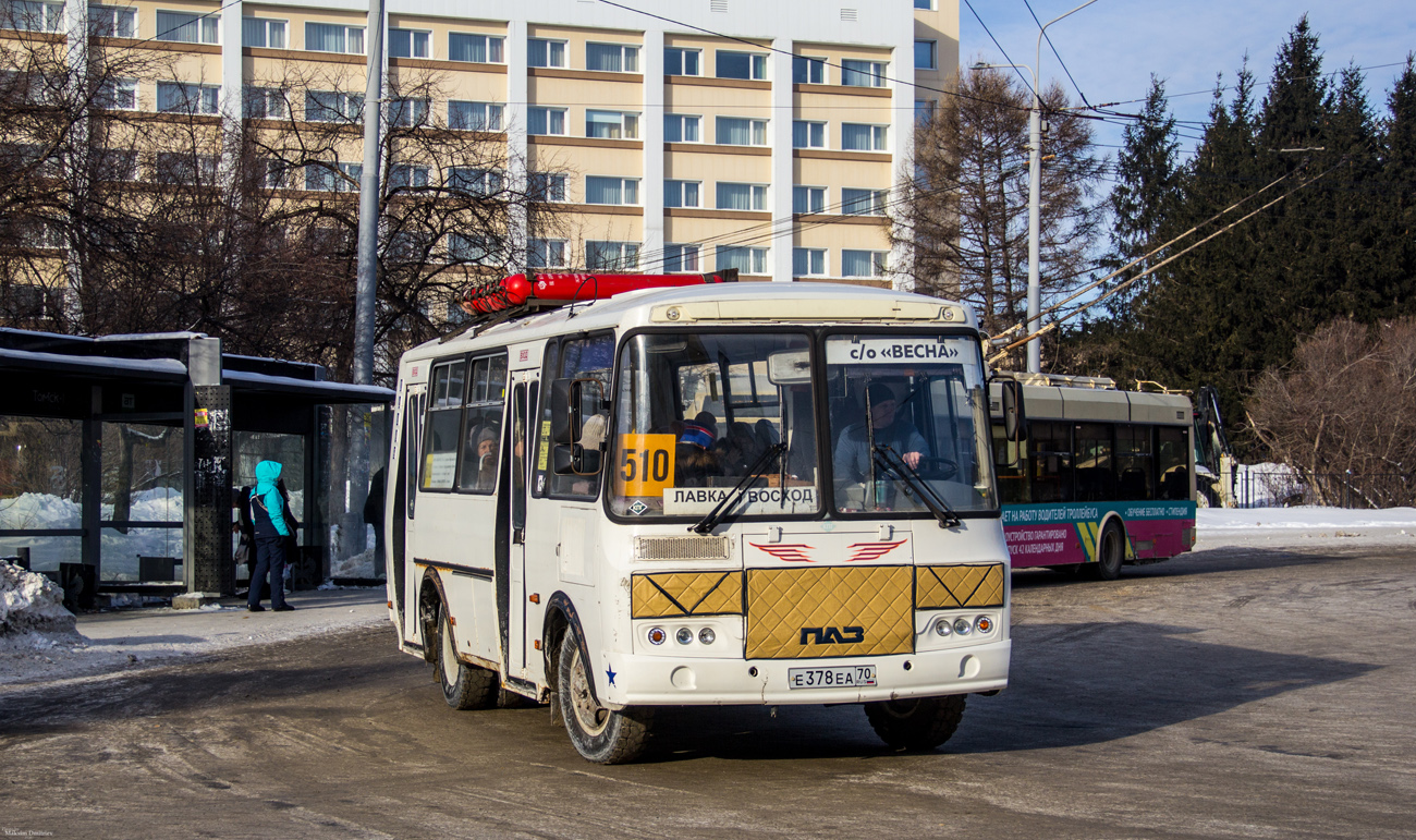 Томская область, ПАЗ-32054 № Е 378 ЕА 70