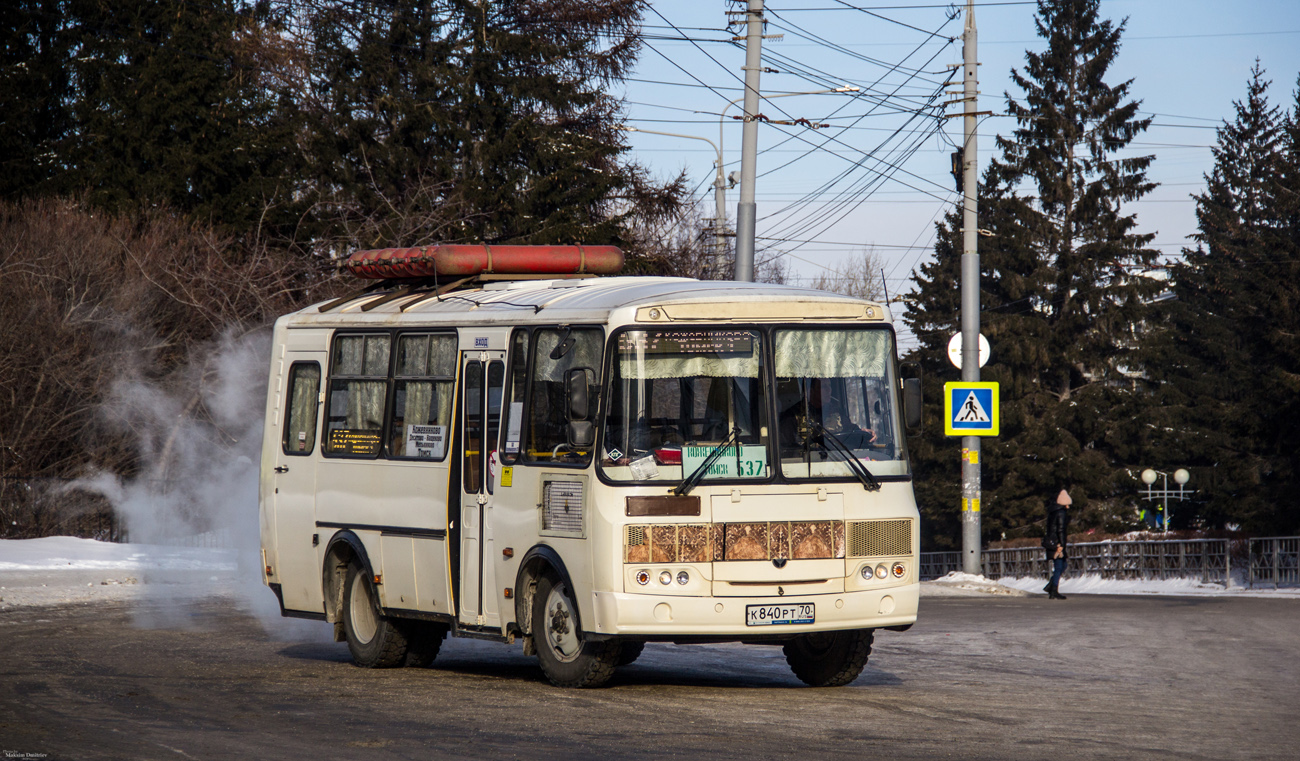 Томская область, ПАЗ-32053 № К 840 РТ 70