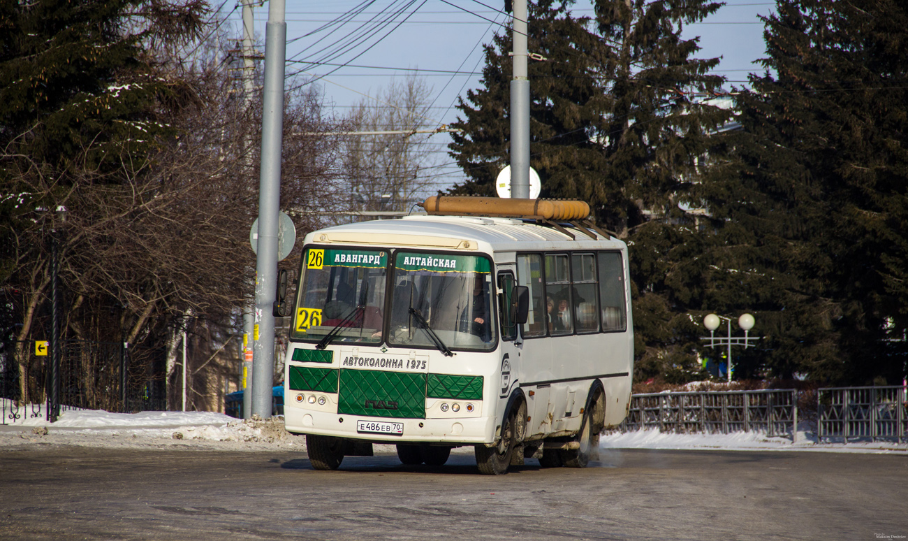 Томская область, ПАЗ-32054 № Е 486 ЕВ 70