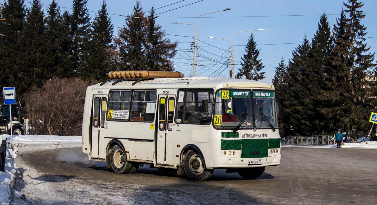 Томская область, ПАЗ-32054 № Е 486 ЕВ 70