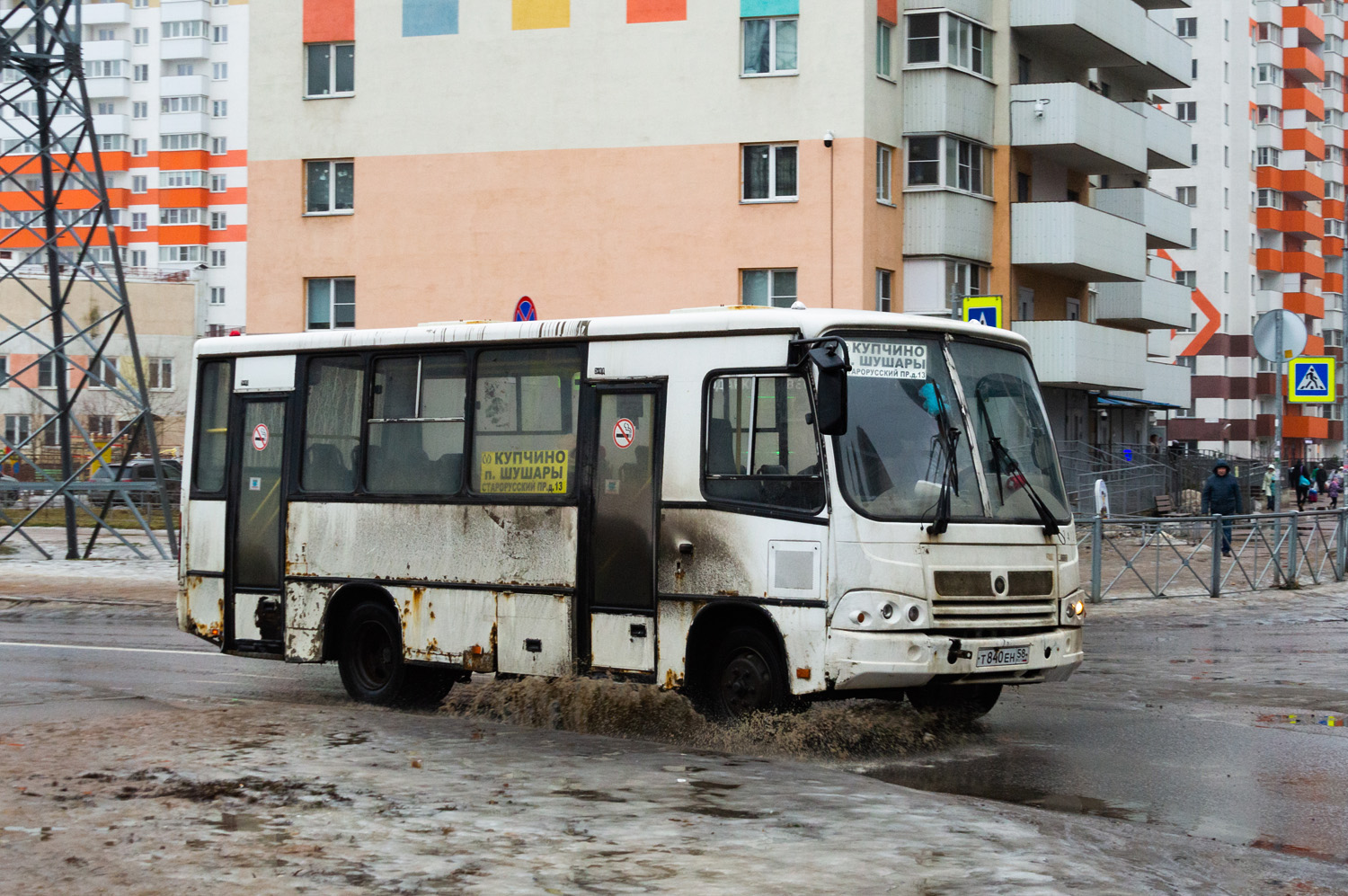 Санкт-Петербург, ПАЗ-320402-05 № Т 840 ЕН 58